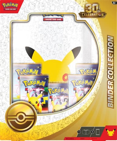 30th Celebration Binder Collection sealed Pokémon TCG product