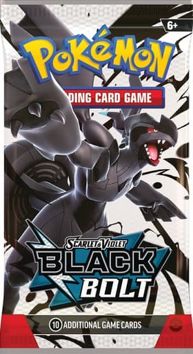 Black Bolt Booster Pack sealed Pokémon TCG product