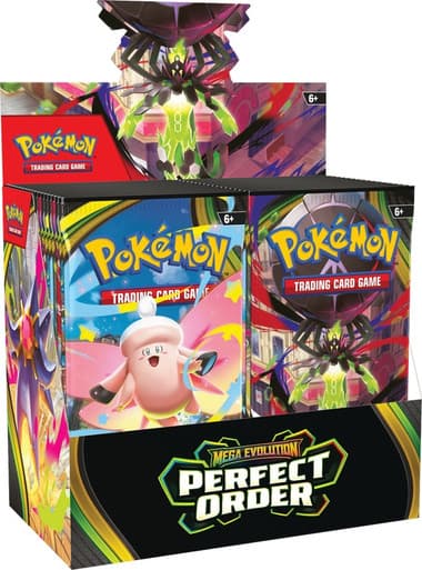 Mega Evolution Perfect Order Booster Box sealed Pokémon TCG product