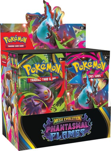 Phantasmal Flames sealed Pokémon TCG products