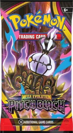 Mega Evolution Pitch Black Booster Pack sealed Pokémon TCG product