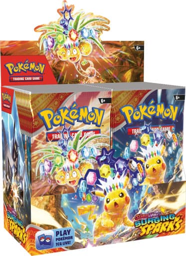Surging Sparks sealed Pokémon TCG products