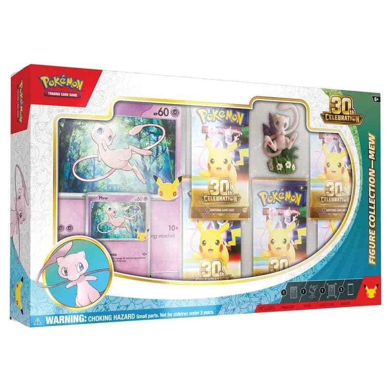 30th Celebration Mew Figure Collection sealed Pokémon TCG product