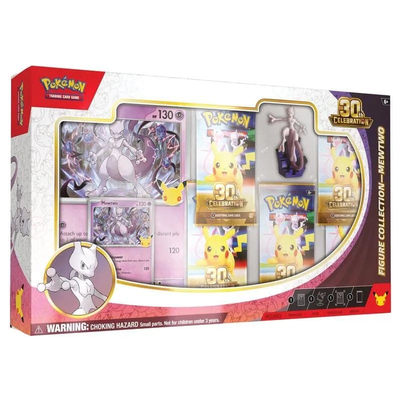 30th Celebration Mewtwo Figure Collection sealed Pokémon TCG product