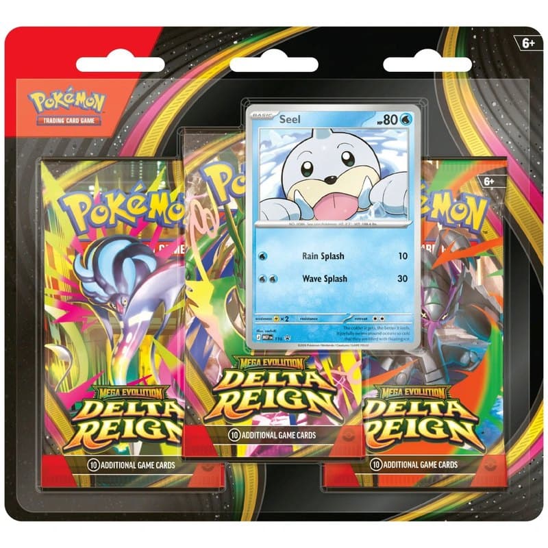 Delta Reign 3-Pack Blister sealed Pokémon TCG product