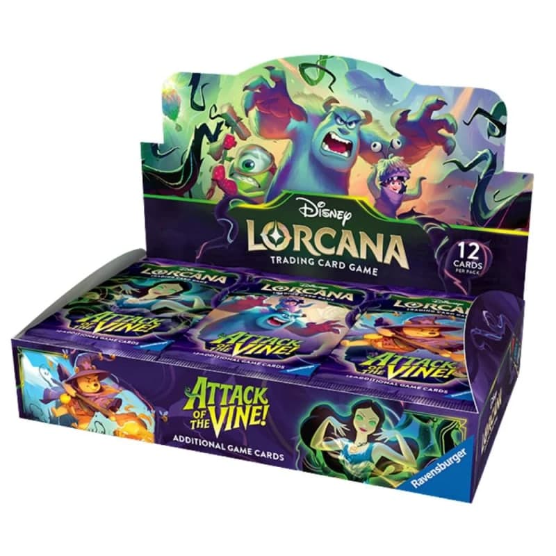 Disney Lorcana Attack of the Vine Booster Box, sealed