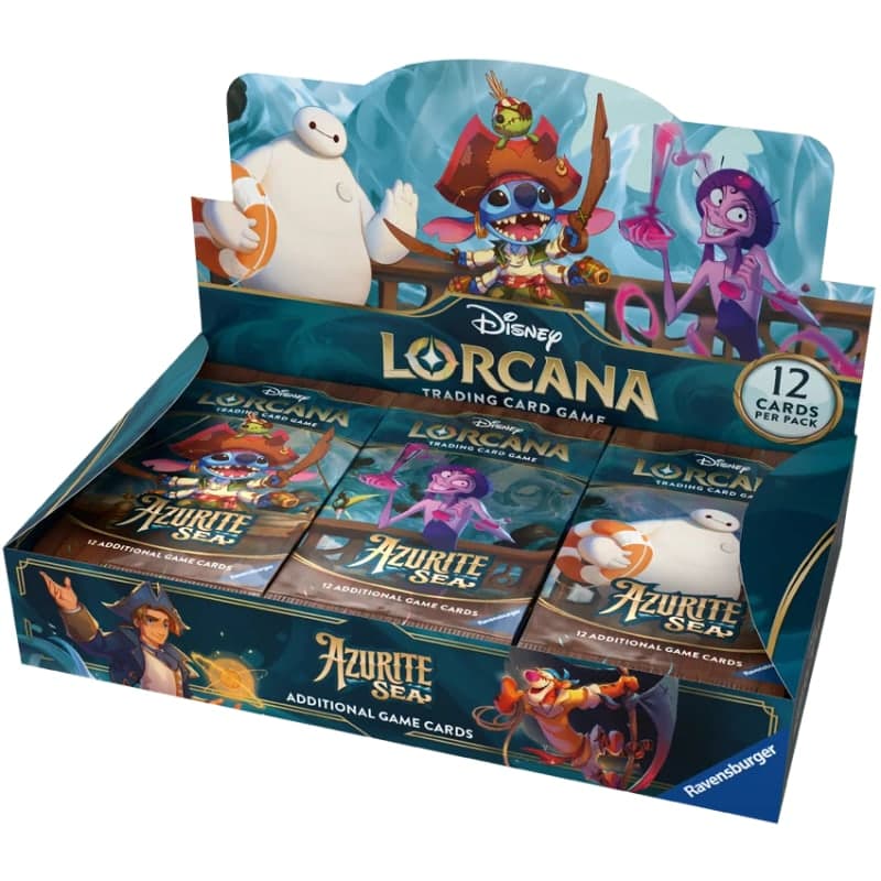 Disney Lorcana Azurite Sea Booster Box, sealed