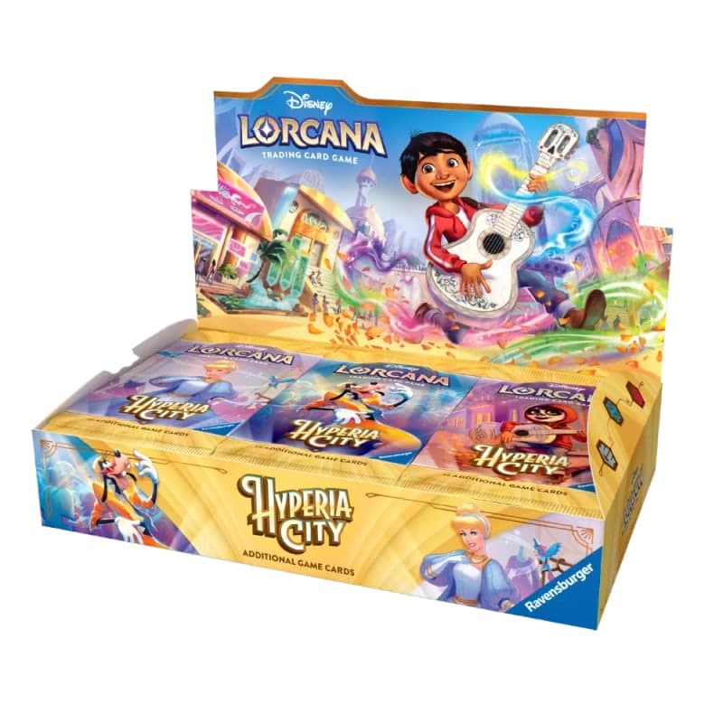Disney Lorcana Hyperia City Booster Box, sealed