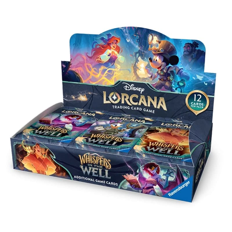 Disney Lorcana Whispers in the Well Booster Box, sealed