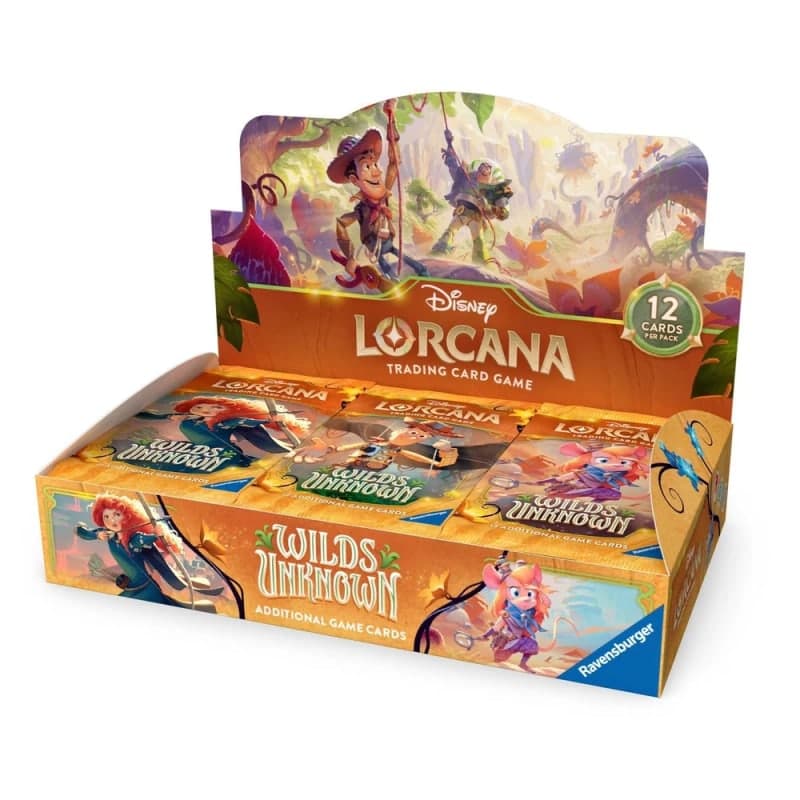 Disney Lorcana Wilds Unknown Booster Box, sealed