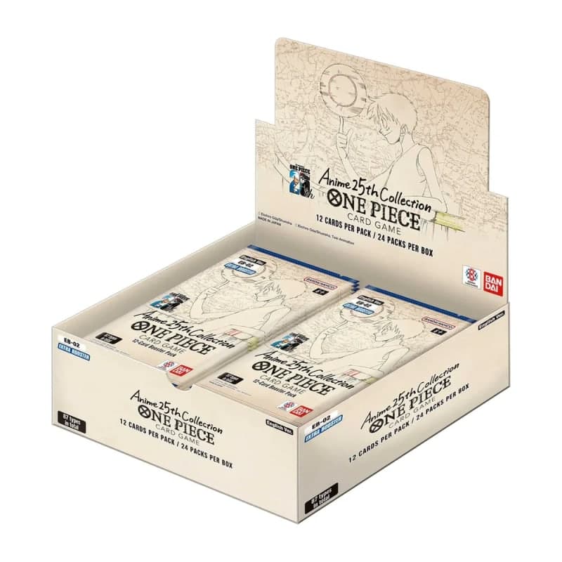 One Piece EB-02 Anime 25th Collection Booster Box, sealed