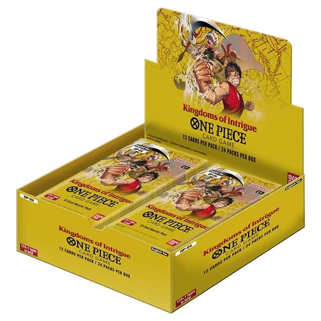 One Piece OP-04 Kingdoms of Intrigue Booster Box, sealed