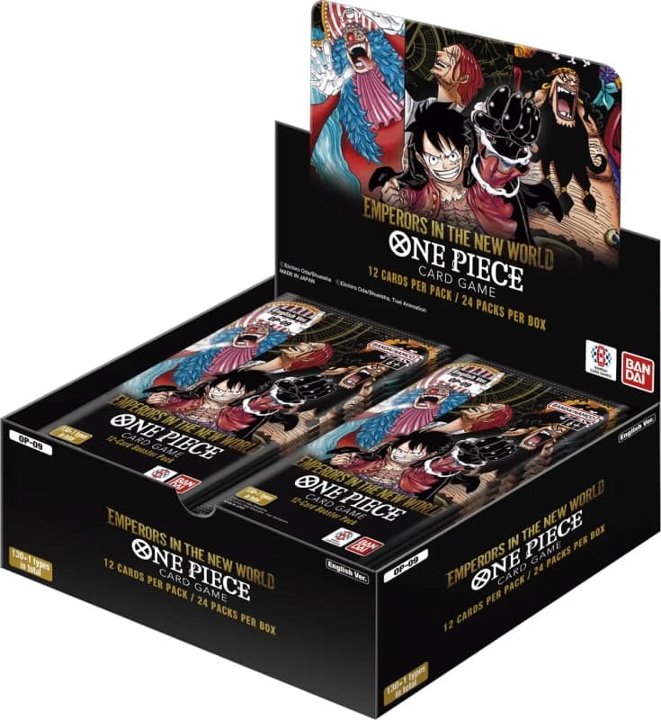 One Piece OP-09 Emperors in the New World Booster Box, sealed