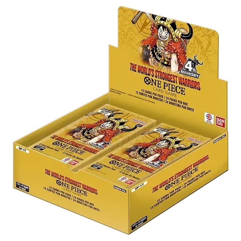 One Piece OP-17 The World's Strongest Warriors Booster Box, sealed
