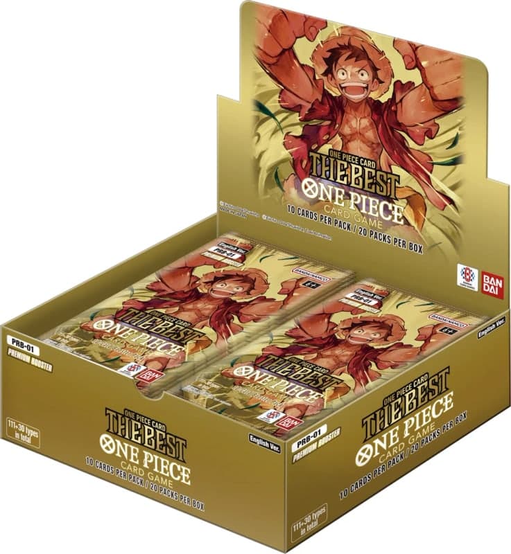 One Piece PRB-01 The Best Premium Booster Box, sealed