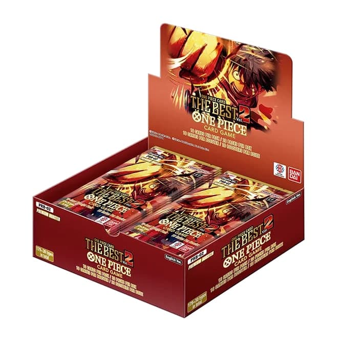 One Piece PRB-02 The Best Vol.2 Premium Booster Box, sealed