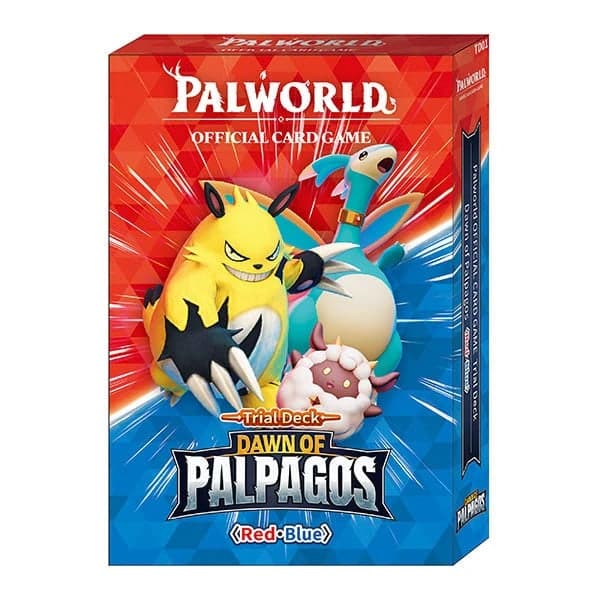 Palworld Dawn of Palpagos Trial Deck: Red & Blue, sealed